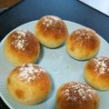 aoiobahan's cooksnap of when they made ホシノ天然酵母の丸パン.