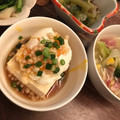 Yuyuyu12's cooksnap of when they made 温玉と揚げ玉の冷奴.