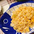 aki1156's cooksnap of when they made m定番！しらすチャーハン.