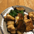 ae86_km's cooksnap of when they made なすとピーマンと厚揚げと鶏肉の味噌炒め.
