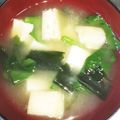 ムーミン☆ママ's cooksnap of when they made 簡単！豆腐とわかめの味噌汁☆基本の「キ」.