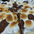 明日歩's cooksnap of when they made やみつき★チョコバナナのデザートピザ.