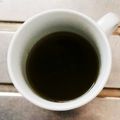 ぷっくりんご's cooksnap of when they made ほんのり甘いグリーンティー入りコーヒー.