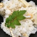 クックAU106C☆'s cooksnap of when they made 誰でも簡単！山椒が香る、筍ご飯。.
