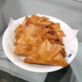 toruo37's cooksnap of when they made チーズ春巻き 兜 折り紙風 こどもの日.