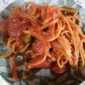 すがまっち's cooksnap of when they made 絶品♪フレッシュトマトのナポリタン.