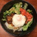 チェリチョコ's cooksnap of when they made ハンバーグ成型なしロコモコ風 ベジボウル.