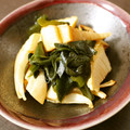 ＊実月＊'s cooksnap of when they made 焼き色香ばしい！筍とわかめのお惣菜.