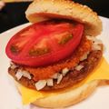 幸せまちこ's cooksnap of when they made 【松橋】簡単！モスバーガー再現レシピ.