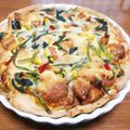朔海ママ's cooksnap of when they made パンの耳 ほうれん草の豆乳キッシュ.