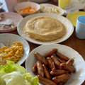 やまあらママ's cooksnap of when they made 簡単！もちもち！クレープ生地♩.