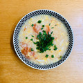 カフェ店員M子's cooksnap of when they made ダイエットと美容に♡トマトと卵の玄米お粥.