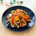 runa10's cooksnap of when they made 栄養満点！夏野菜炒め★.