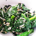 あや140's cooksnap of when they made ほうれん草の海苔しらすお浸し(^^).
