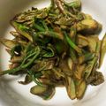 あむあむろ's cooksnap of when they made ウドの葉のごま油炒め.