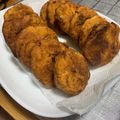 さつよし's cooksnap of when they made 米粉で作る✨セサミチーズドーナッツ.