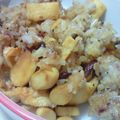 茎ちゃん's cooksnap of when they made エリンギと油揚げの☆肉なし☆黒チャーハン.