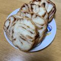 cocecco's cooksnap of when they made 折り込みパン♪チョコ.