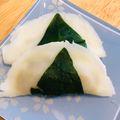 honey♡ハニ's cooksnap of when they made かしわ餅＊離乳食.