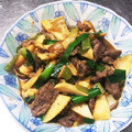 たけのこつるむらさき's cooksnap of when they made 筍と牛肉のオイスターソース炒め.