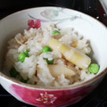 nana_tenjo's cooksnap of when they made 筍と豆の炊き込みごはん(豆ご飯).