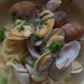 ナチヨ's cooksnap of when they made ウチの家ラーメン～あさり塩バターラーメン.
