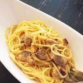 ⌘sarah⌘'s cooksnap of when they made 生クリーム不使用♪本場仕込みカルボナーラ.