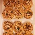 xxyuccoxx's cooksnap of when they made お弁当☆きのこパスタ☆冷凍保存☆.
