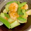 HiroRen59's cooksnap of when they made チンゲン菜と海老のオイスター炒め.