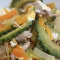 chammika's cooksnap of when they made ゴーヤチャンプル.