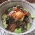 さや（●＾＾●）'s cooksnap of when they made ✿まぐろキムチ丼✿.