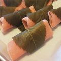 ナカミチ's cooksnap of when they made 桜餅関東風.