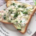 フジぽん's cooksnap of when they made 簡単！トーストアレンジ。カッテージチーズ.