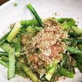 たろう713's cooksnap of when they made お箸がとまらない♪アスパラの胡麻和え.