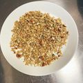 ピーナッツ子♪'s cooksnap of when they made フライパンで簡単ベーシックグラノーラ.