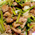 ぶっちー☆☆'s cooksnap of when they made 豚肉とにんにくの芽のオイスター炒め.