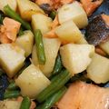 あひまびねき's cooksnap of when they made 亀流・鮭じゃがバター.