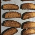 正6角形's cooksnap of when they made 簡単ヘルシー☆きなこのビスコッティ☆.