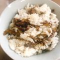 ぱんだ170071's cooksnap of when they made ガッツリ混ぜご飯【牛ごぼうごはん】.