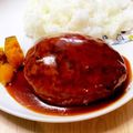 パグカップ's cooksnap of when they made 我が家の洋風ハンバーグ☆.