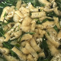 クックBLTENE☆'s cooksnap of when they made 【簡単】水菜とおあげのおひたし.