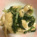 クックBLTENE☆'s cooksnap of when they made 【簡単】水菜とおあげのおひたし.