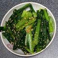 年中ねぼすけ's cooksnap of when they made 簡単☆ほうれん草のゴマ和え☆お弁当にも♪.