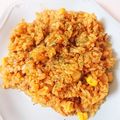☆megrim☆'s cooksnap of when they made 炊飯器で簡単♡カレーピラフ.