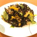 クックW9HYAT☆'s cooksnap of when they made 長ひじきとセロリのサラダ.