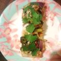 inLondon's cooksnap of when they made バジル香る❀ブロ茎×新玉の和トースト.