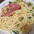 REI2022's cooksnap of when they made ウインナーとブロッコリーのパスタ♪.