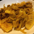 ＊葉っぱちゃん＊'s cooksnap of when they made 簡単♡筍と新たまねぎと豚肉のカレー炒め♡.