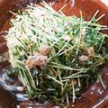 ♬あじさいのレシピ♬'s cooksnap of when they made 豆苗とツナのラー油マヨサラダ.