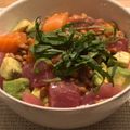 あーやたーん's cooksnap of when they made 混ぜるだけで絶品！アボカド納豆マグロ丼.